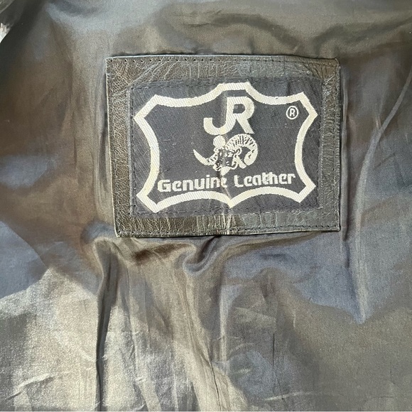 JR Genuine Leather Women’s Motorcycle Side Lace Snap Up Vest - Picture 2 of 14